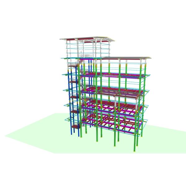 Multi-storey steel building