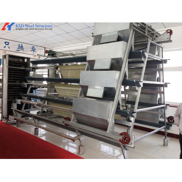 A Type Chicken Egg Laying Equipment Easy Install Automatic Poultry Breeding Equipment