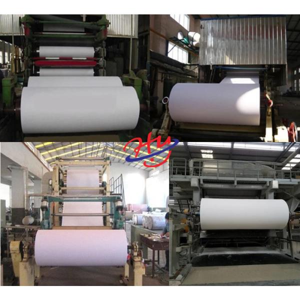 200m - 500m / Min A4 Paper Making Machine Bamboo Pulp / Bagasse Pulp Automatic