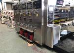 Computer Controlled Cardboard Printing Machine Die Cutter With Ceramic Anilox