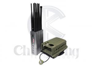 Buy cheap Portable Mobile Phone Signal Jamming Device With Bigger Hot Sink And Battery Lojack product