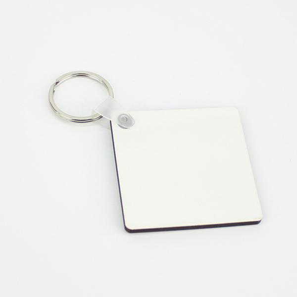 Square Retractable 10g Personalized Key Chain