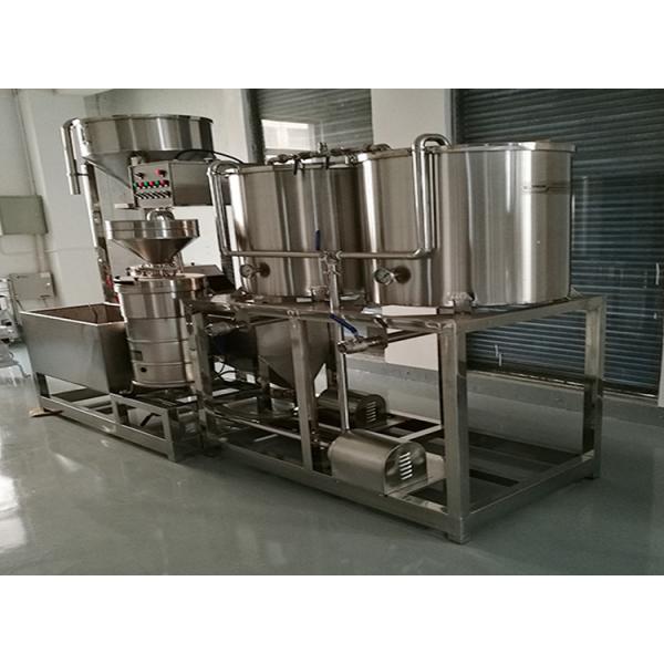 big capacity 1ton automatic soy milk production machine/soy milk production line equipment