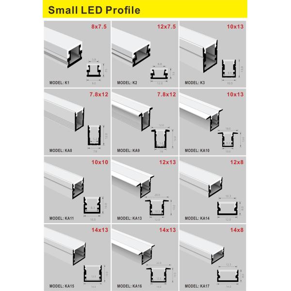 LED Strip Aluminium Profile Surface Mounted Super Slim U Channel Flexible Curve Bendable Alu Extrusion Free Samples