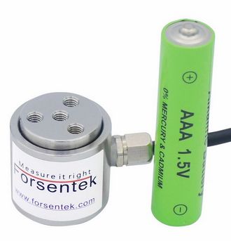 Flanged Thrust Sensor 100N Actuator Thrust Measurement 200N Thrust Load Cell 500N