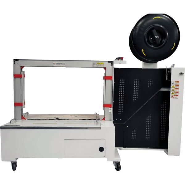 High Quality New Design Auto Strapping Low Table pp Belt Strapping Machine for Packaging Machinery