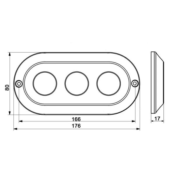 316 SS Corrosion Proof 180w 12v Swimming Pool Lights