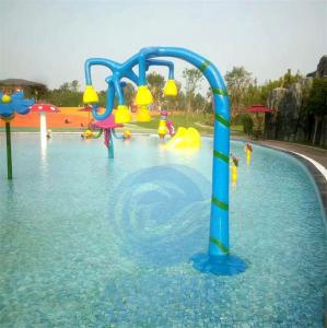 China Kids Splash Zone Fiberglass Wine Shower Water Jet, Aqua Spray Park Elements on sale