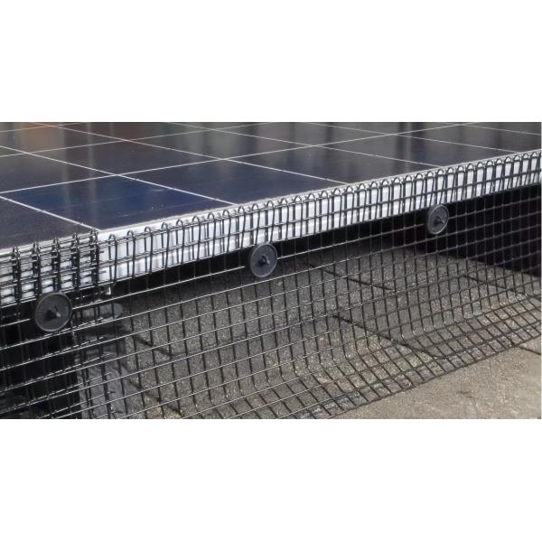 Solar Panel Pigeon Mesh Barrier 30m 100ft Length For Solar Panel Protection