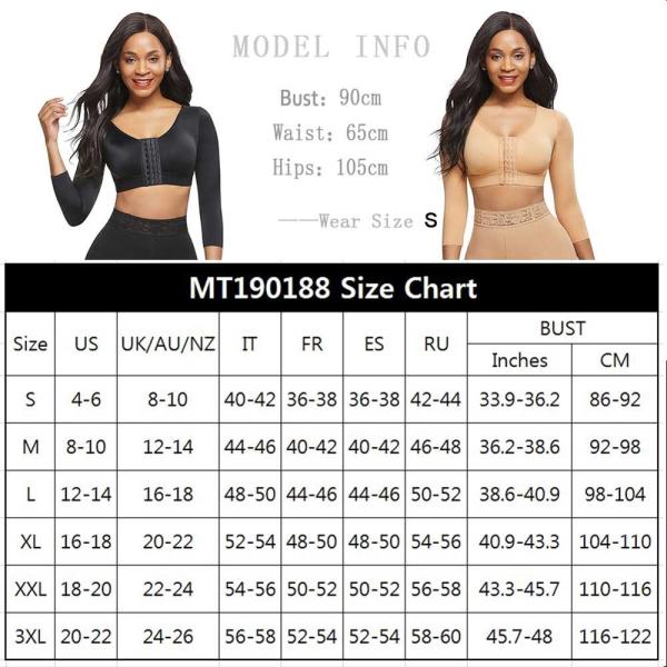 Firm Control Level Original Colombian Body Shaper Tops Bra for Automated Embroidery