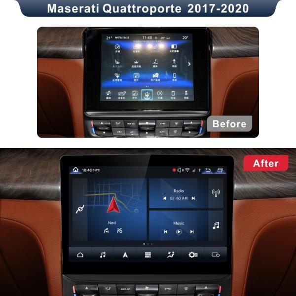 10.26" Android 12 Maserati Android Auto Maserati Quattroporte 2017-2020 DSP DSP