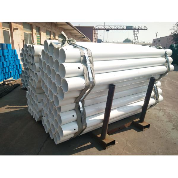 Road Traffic Safety Galvanized Metal Round Newel Post for Highway Guardrail Post