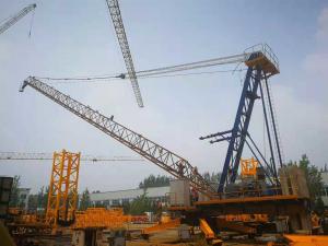 Buy cheap Frequency Control 30m Jib Derrick Crane , 440V for Dismantling Inncer Climbing Construction Crane product