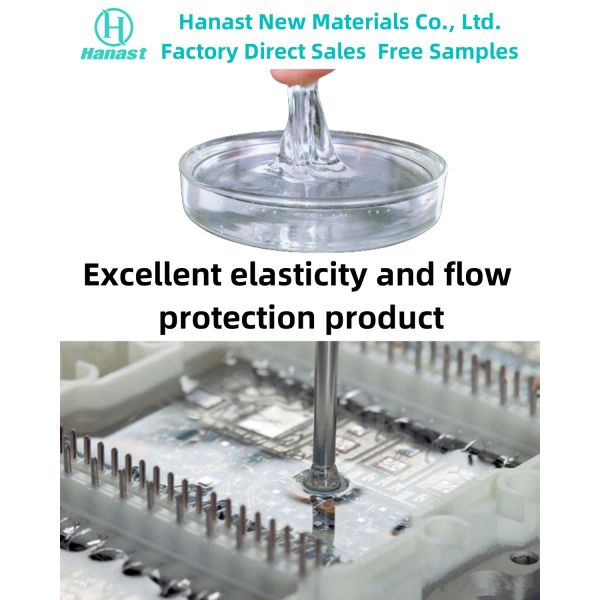 Ab Component Silicone Gel For PCB LED Driver BMS And Battery Cell Protection Electrical Insulation Silicone Gel
