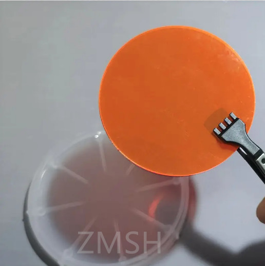 InAs Wafer Doped Zn 2 Inch Indium Arsenide Wafer Dia 50mm Thickness 500um Customized
