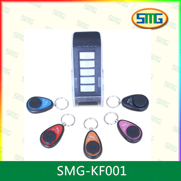 SMG-KF001 5Ch Wireless Key Finder Reminder With 5 Keychain Receivers For Lost Keys Locator