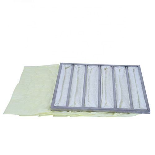 Industrial Medium Efficiency Filter Plastic Frame Large Air Permeability
