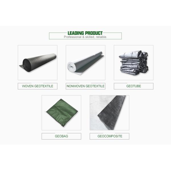 Woven PP Geotextile Fabric for Railway 100-800g/m2 Tear-Resistant