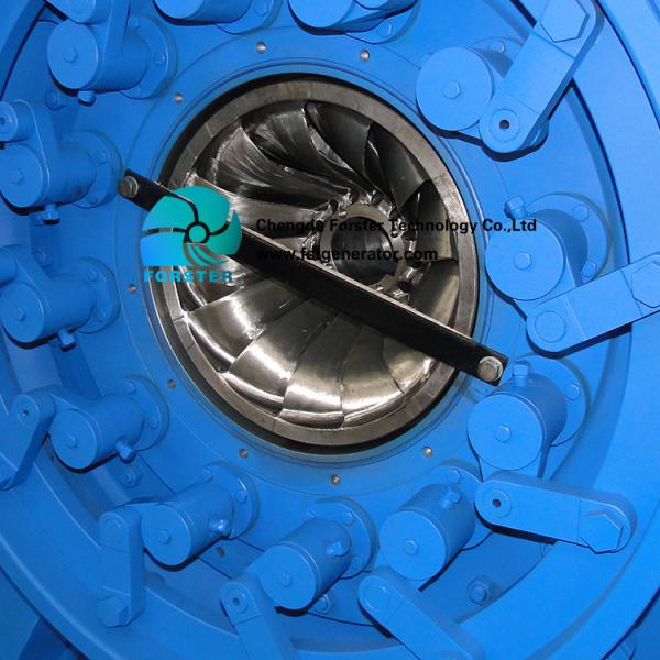 Brushless Excitation Hydro Turbine Generator 1MW - 5MW For Alternative Energy