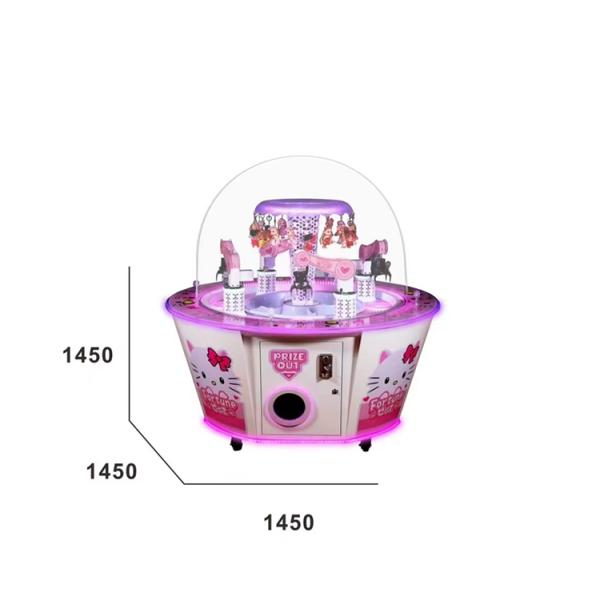 Newly Designed Multiplayer Gift Candy Prize Out Machine Coin Operated Game Machine