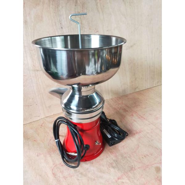Small Scale 100L/H Electric Milk Cream Separator with 9 KG Capacity and Separating Bowl