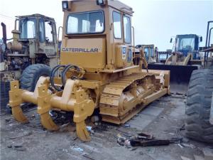 China New Paint Used CAT Bulldozer D6D , Heavy Equipment Dozer New Track Shoes 3 Shanks Ripper on sale