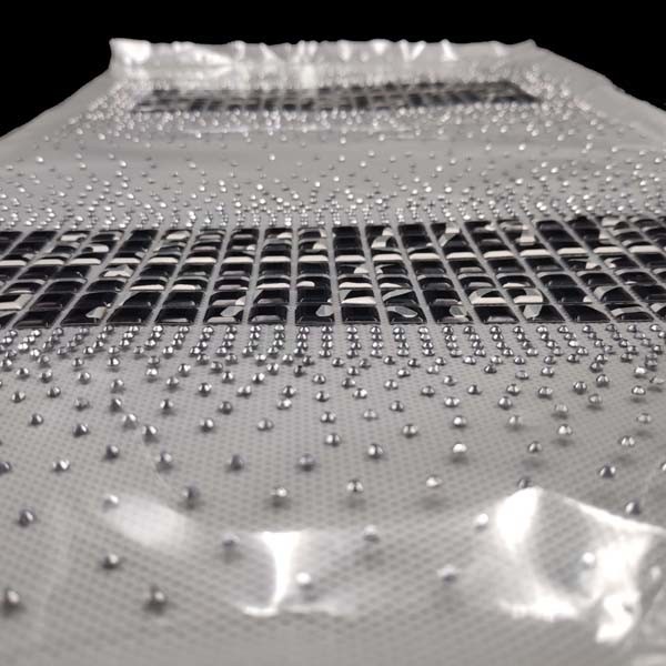 Handmade Rhinestone Patches Iron On , Make Custom Patches Customized Logo