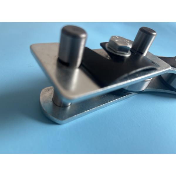 Stenter Machine Monforts Stenter Chain Zinc Plating Finishing Machine Spares Black Stainless Steel
