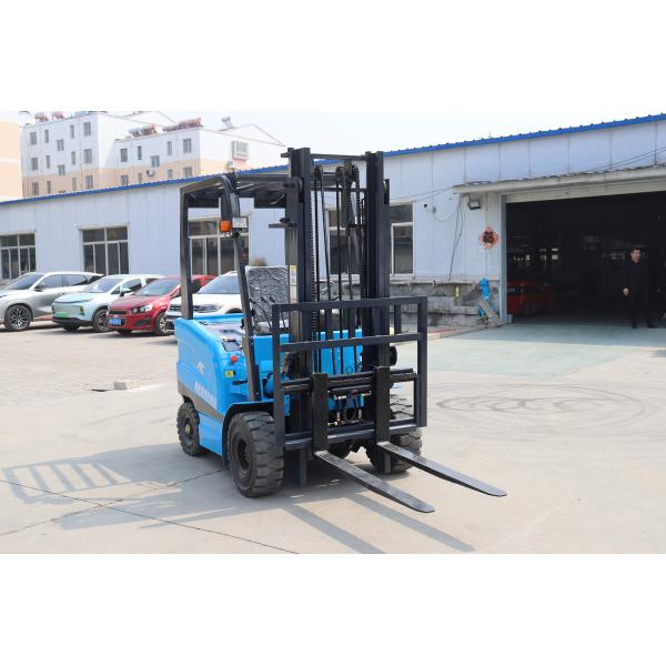 Electric Outdoor Forklift 4 wheel 420Ah Battery 1.5-3.5 Tons Capacity