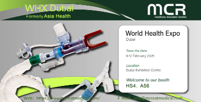 ISO13485 600mm PVC Medical Device Closed Suction Catheter Closed Suction System 16FR