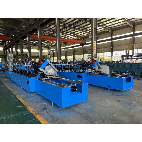 22kw Efficiency Strut Solar CU Channel Roll Forming Machine With PLC Control System