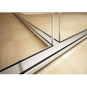 Buy cheap 12mm+12mm double sound acoustic glass wall partition isolate noise wall full from wholesalers