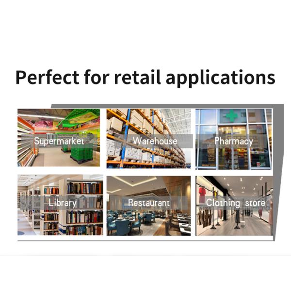 Handheld Portable 1D 2D Laser Barcode Scanner WiFi Wireless Data Collector Android Inventory Data Import/Export Stock