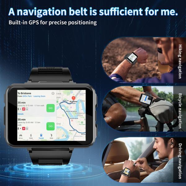 VP999 Smart Watch 4G LTE Sim Card Phone Big Screen GPS Sports Electronics Wrist Global Version