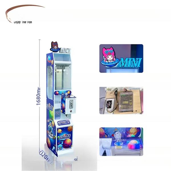 Dreamland Hardware Coin Operated Lucky Claw Games Cheap Mini Toy Claw Crane Machine