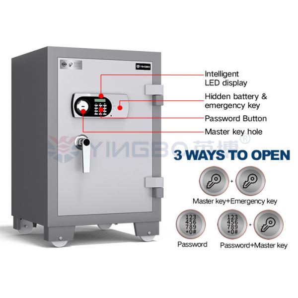 Ul Fire Rating Fireproof Safe Box 2 Hour Fireproof Solid Steel Construction For Home And Office