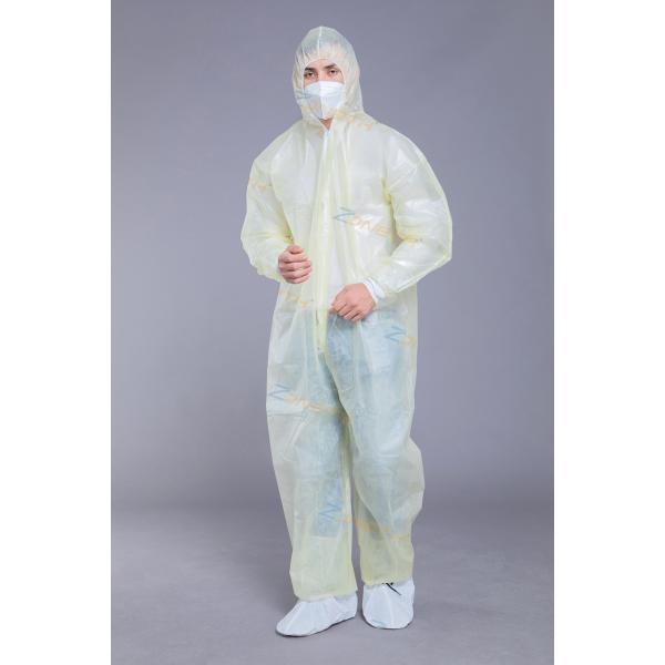 Tear Resistant Waterproof PP PE Anti Static Coveralls
