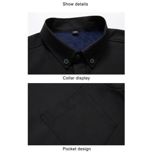 Viscose/Polyester/Spandex Blend Latest Formal Long Sleeve Dress Shirt for Business Men
