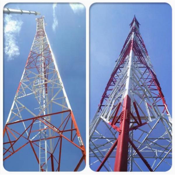 High Quality Steel Angle Communication Tower For Telecommunication Network Infrastructure