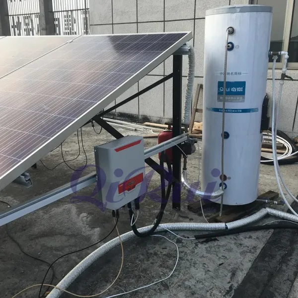 Home Solar Power System (poly 270W solar panel and 135 liter Thermal Collector)