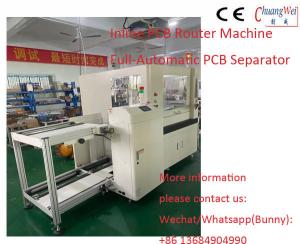 China PCB Depaneling Router Machines with CCD Camera Alignment & CNC Programming Optional Inline or Offline on sale