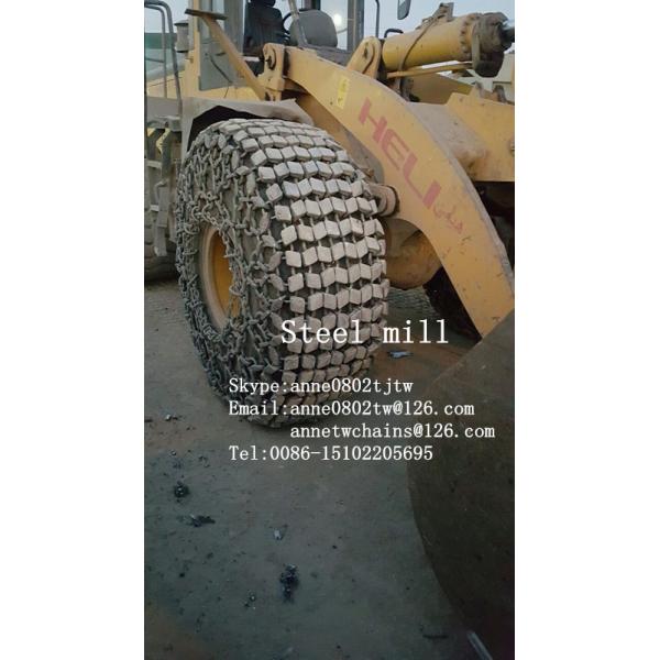 mining otr tire chains 45/65-45wheel loader tyre protection chains