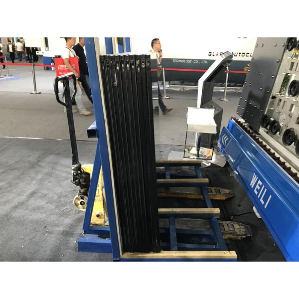 Silicone Sealing Line Insulating Glass Production Line For Double Glazing Glasses