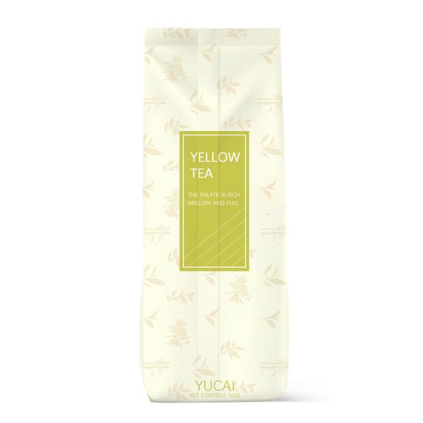 Custom Side Gusset Tea Packaging Bags Laminated Plastic Matte Finished Waterproof