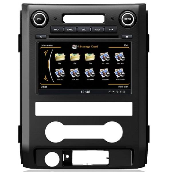 Ouchuangbo S100 Platform Car Radio GPS Stereo DVD Ford F150 2012-2013 SD free europe map