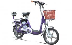 China 38V Li Battery 2 Wheel Adult Electric Bike Purple Electric Road Bicycle on sale