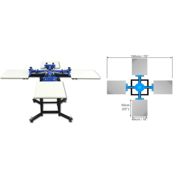 Manual Rotating Screen Printer