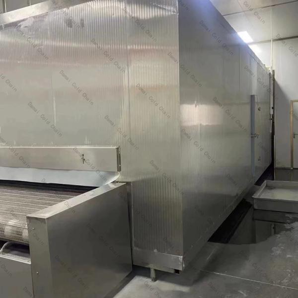 Split Type Tunnel Blast Freezer Air Cooling Fast Freezing System
