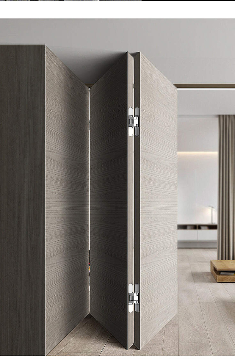 Modern 180 Degree Adjustable Three-Dimensional Hidden Door & Window Hinge Foldable for Internal/External Use