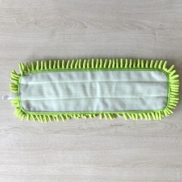 100% polyester absorb water flat mop house keeping wet mop Chinese suppiler with scrape